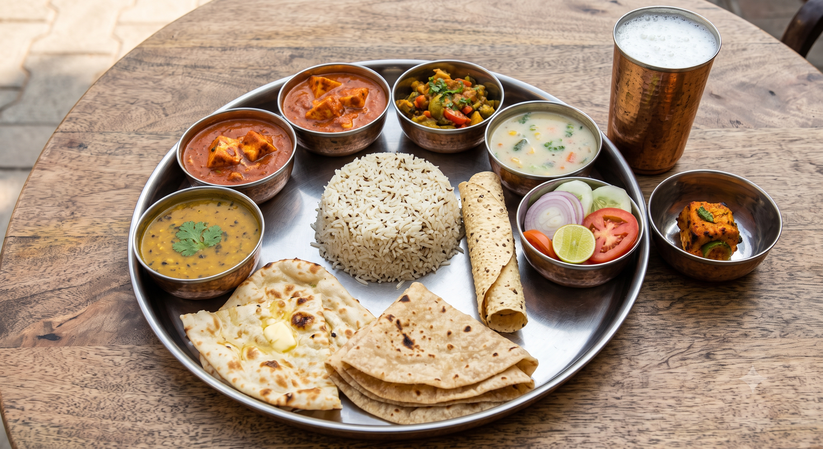 Silver Punjabi Menu