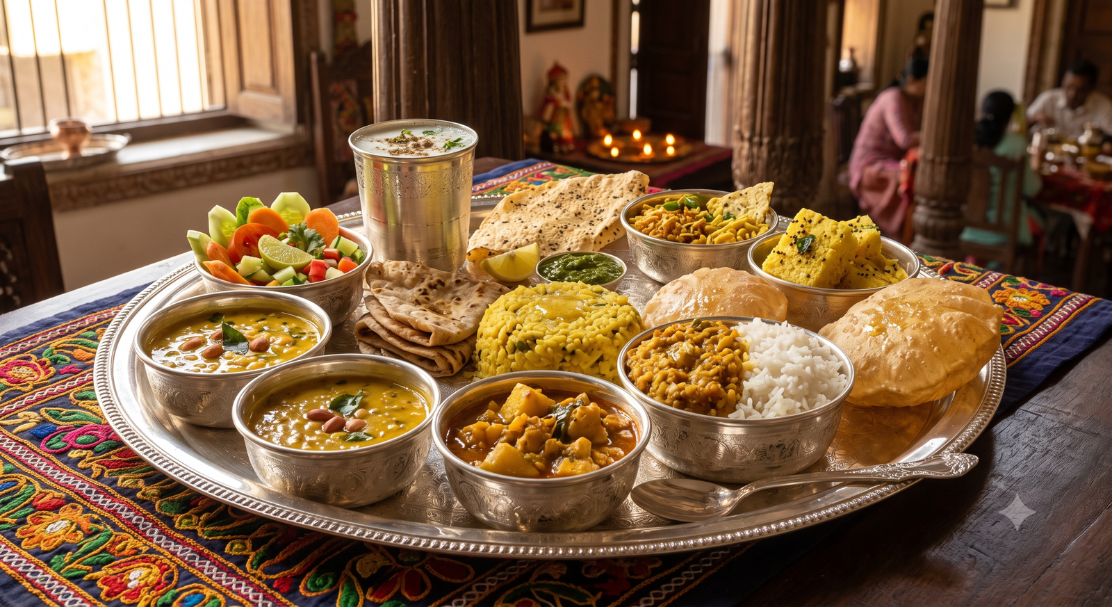 Silver Gujarati Menu