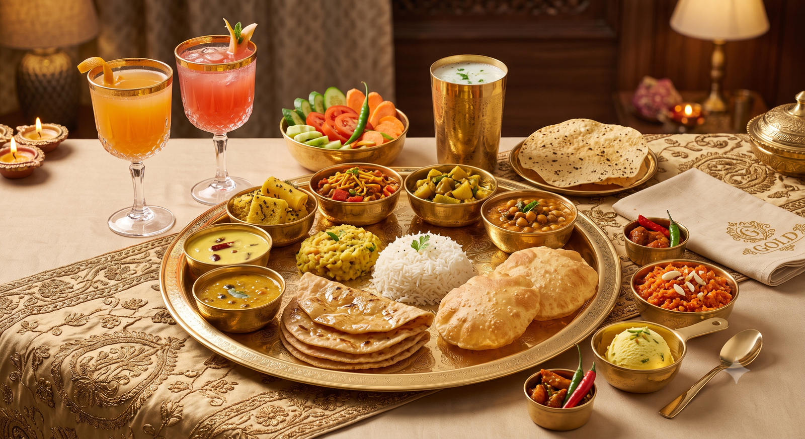 Gold Gujarati Menu